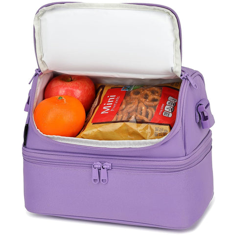 FlowFly doble-decker: cierre para uso diario en viajes, picnic o escuela.