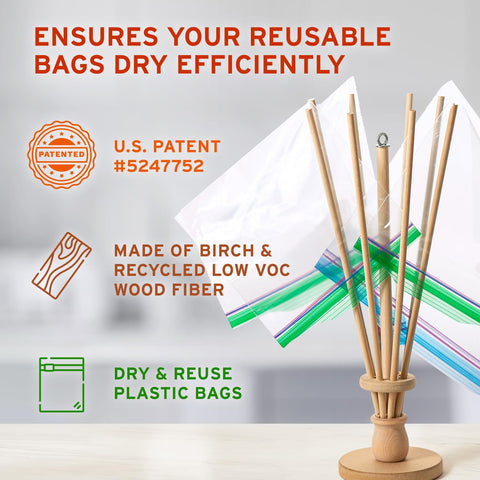 FloWorks Design secador con madera recuperada, opción ecológica para el hogar.