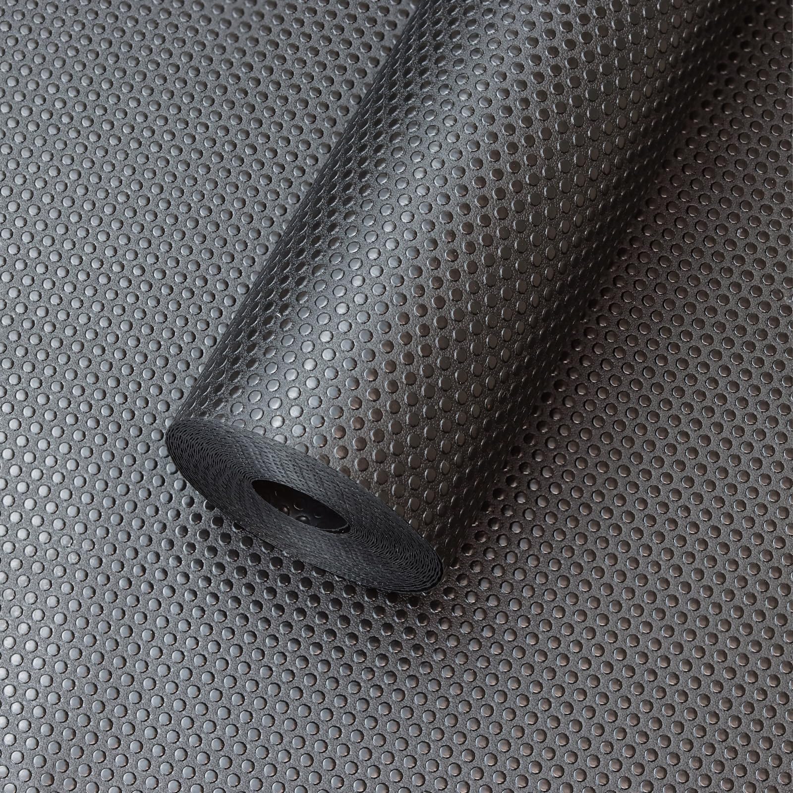 FLPMIX forro de estante negro de 16x300 pulgadas protege superficies y facilita la limpieza.