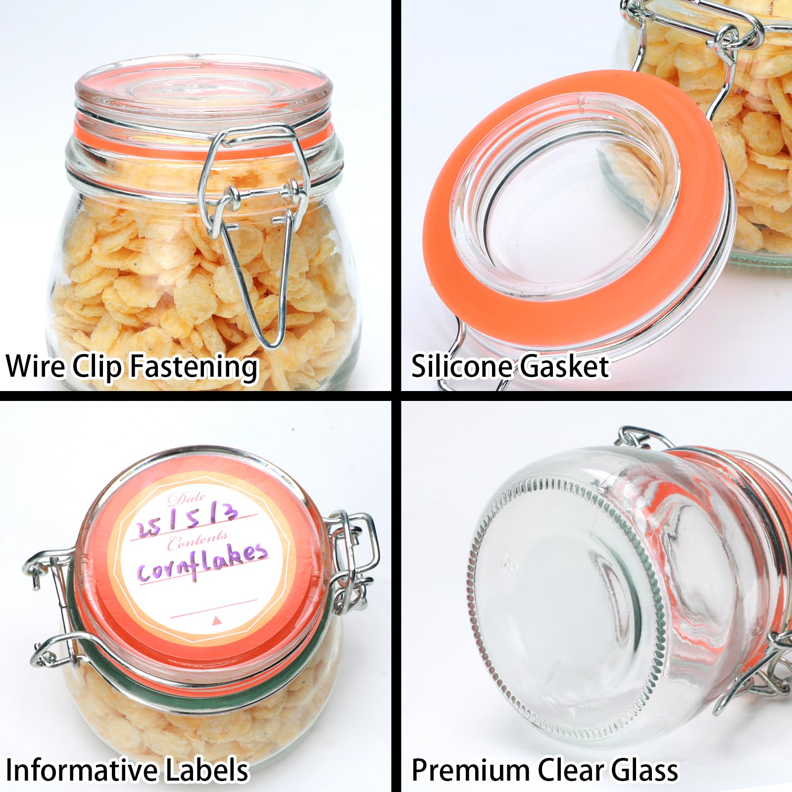Etiquetas aromáticas con vainilla para personalizar frascos Flrolove.