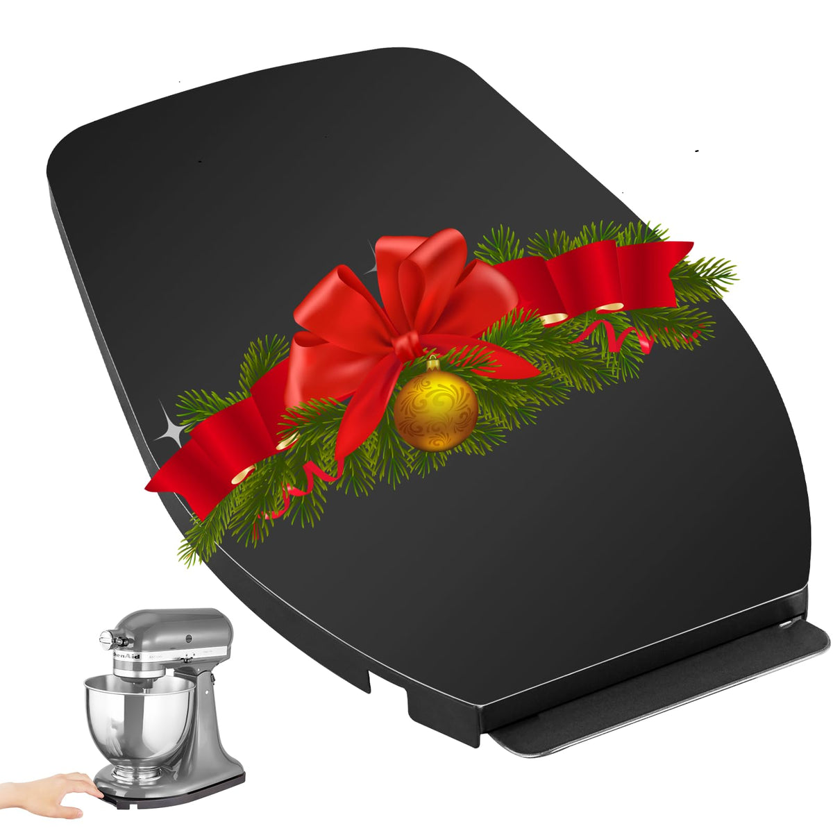 Flyisland bandeja deslizante para KitchenAid, cabeza inclinable, movimiento suave para usar y guardar.