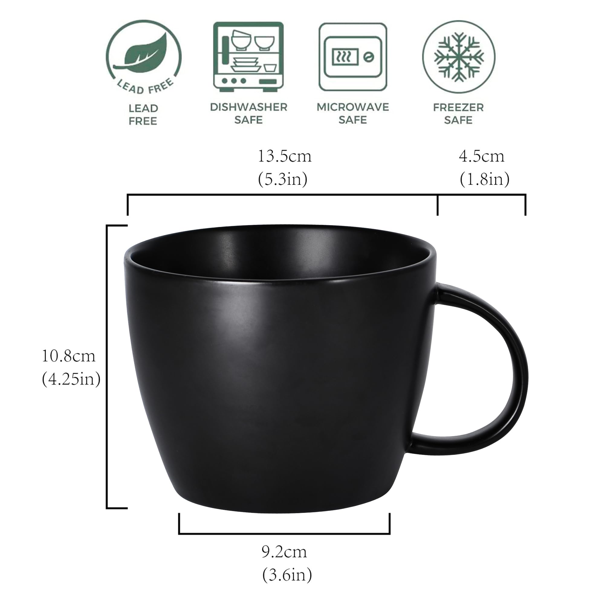 Regalo ideal fMSDD, taza grande personalizable para momentos especiales