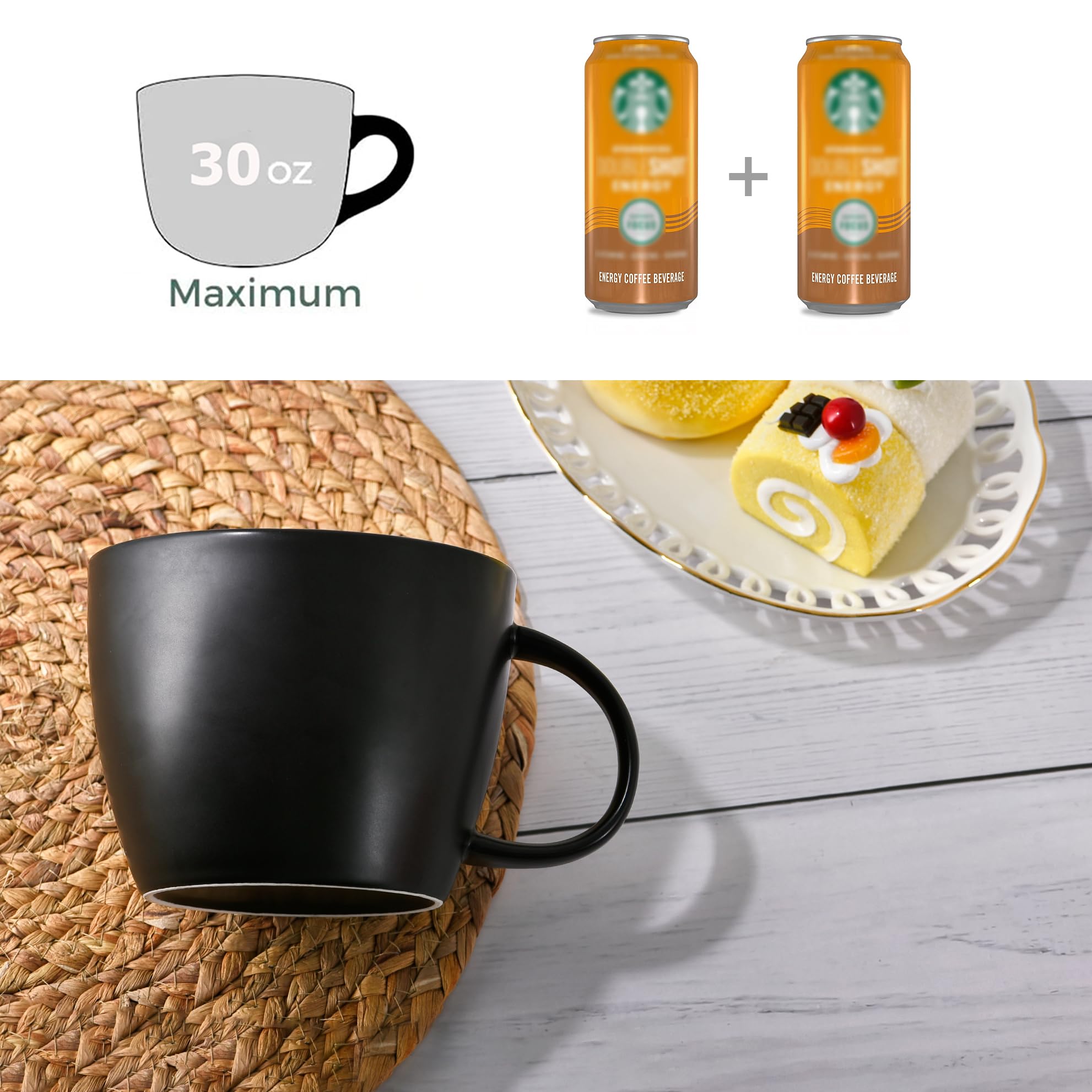 Taza fMSDD con asa grande, agarre cómodo incluso con guantes