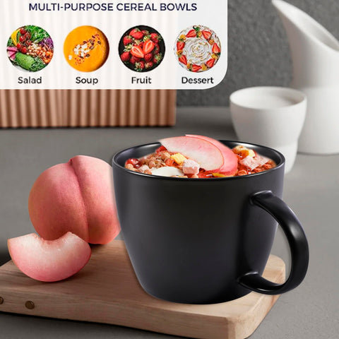 Taza fMSDD multifunción para desayuno, sopa o cereal