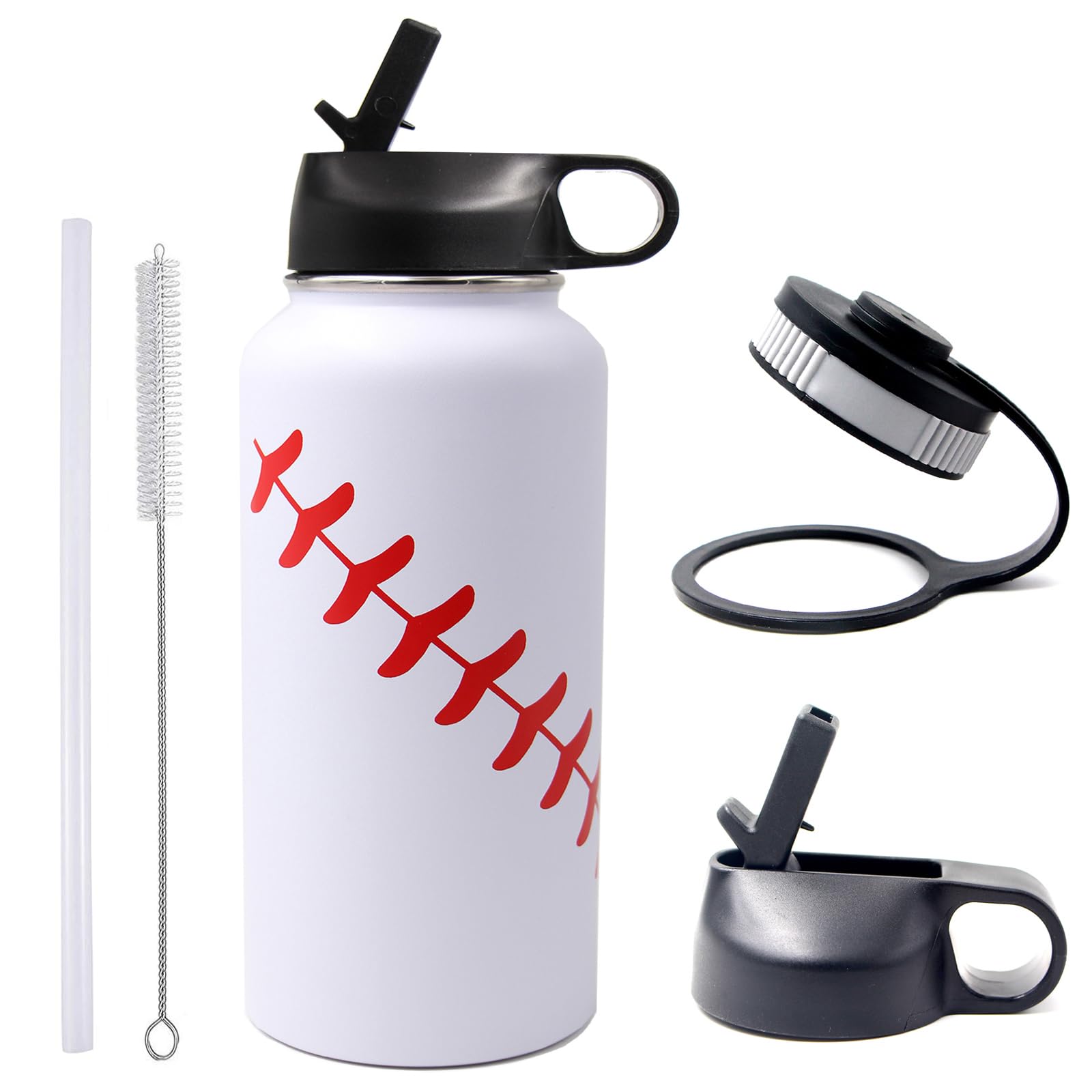 Botella FMYWZS 32oz con vista general, ideal para uso diario y viajes.