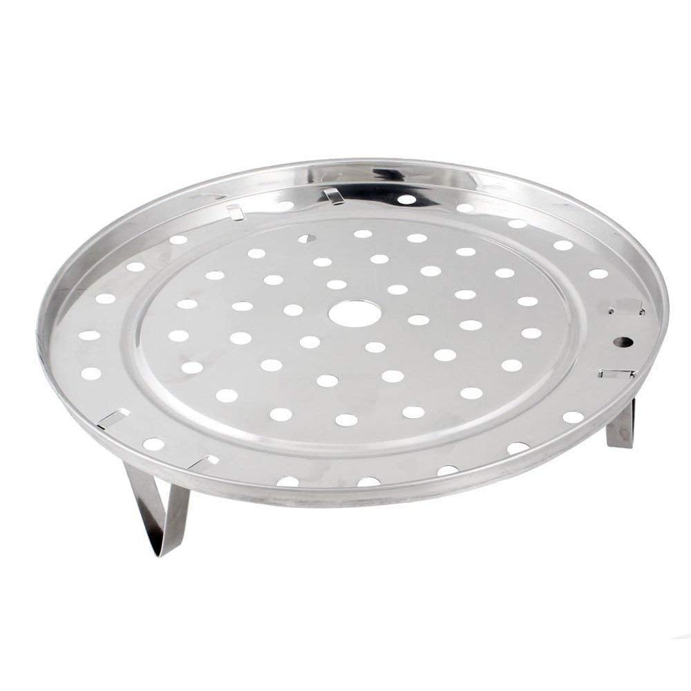 Fnoko rejilla de vapor en acero inoxidable para 12 pulgadas, duradera.