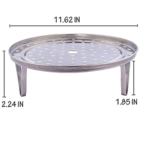 Fnoko rejilla de vapor para verduras al vapor en olla.