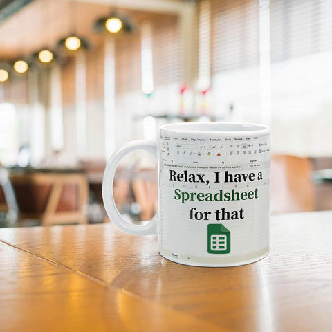 Taza FNWSJ Contador regalo profesional para colegas
