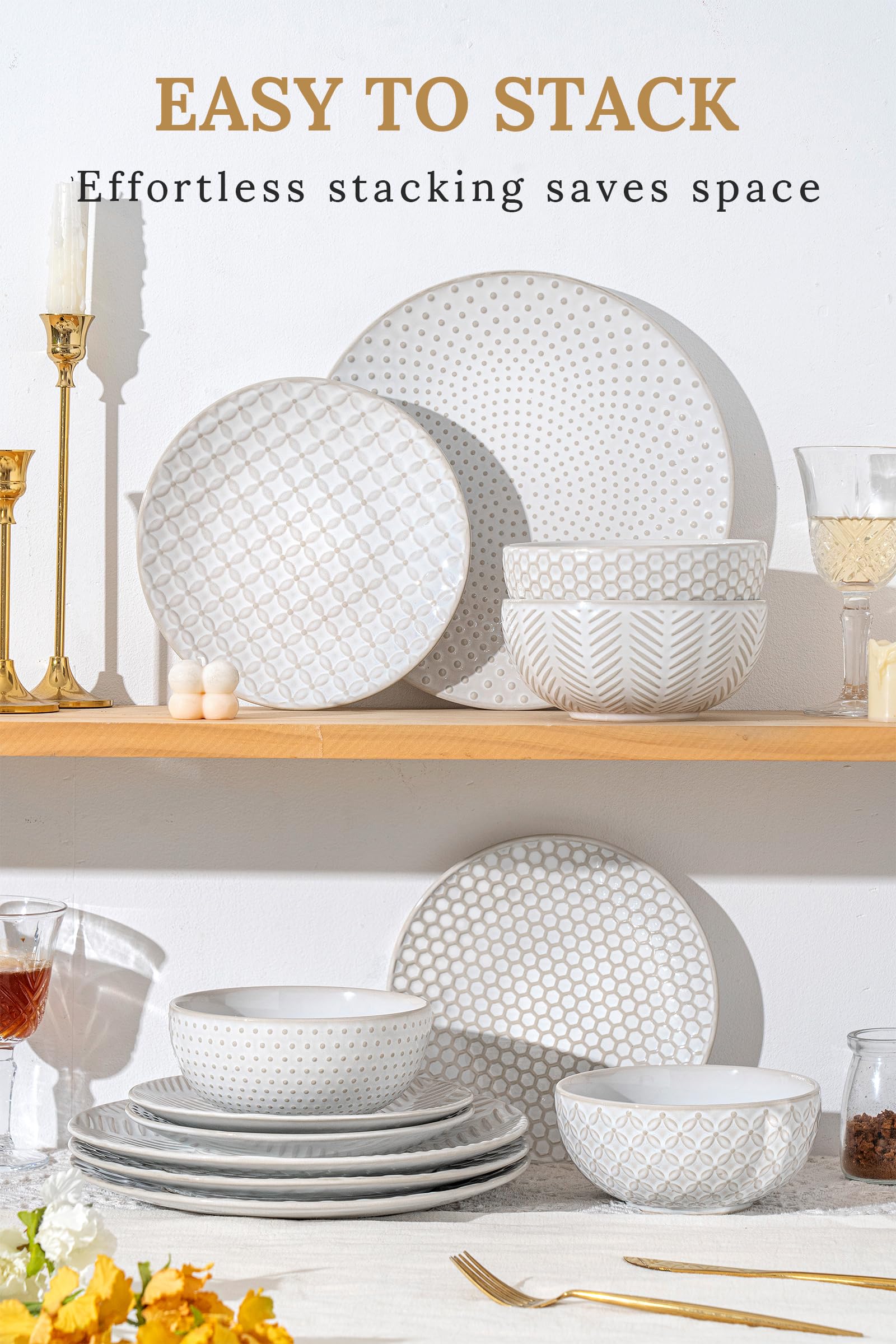 FOBENTA: detalle en relieve para una mesa sofisticada