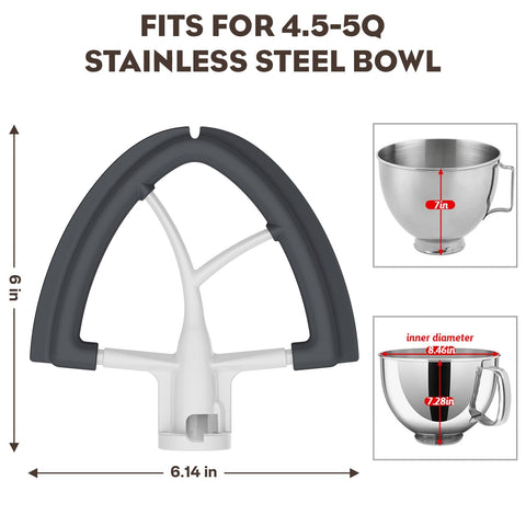 FOCOllK escudo de acero inoxidable para KitchenAid ofrece ajuste seguro.
