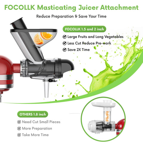 FOCOllK modos Hard y Soft para ingredientes duros o blandos.
