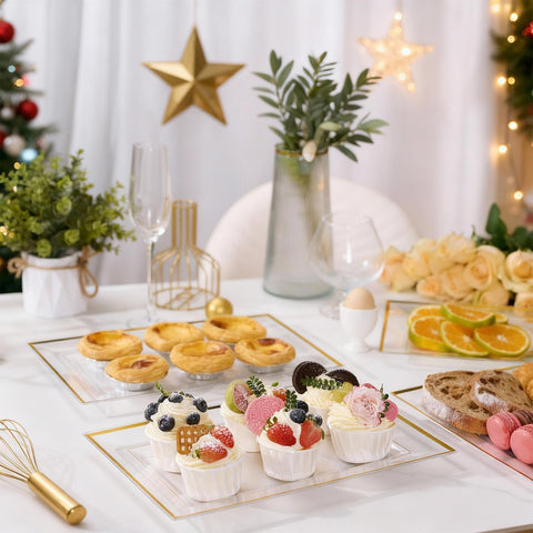 FOCUSLINE bandejas de ensaladas para presentación elegante