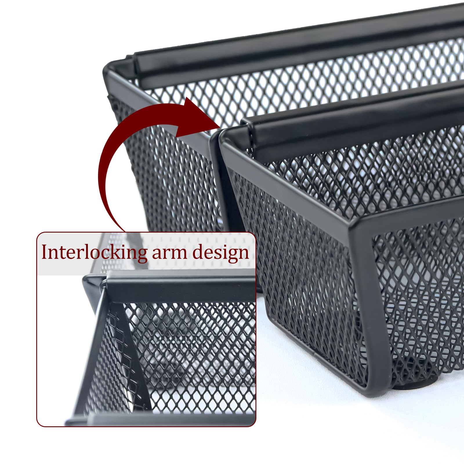 Organizador de metal duradero de Fodofodo para uso diario.
