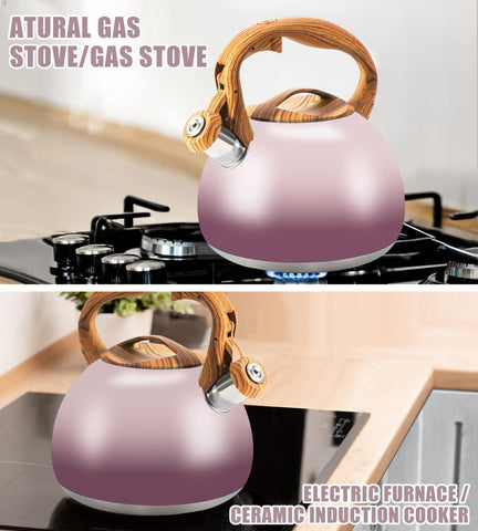 Tetera Foedo con gradiente morado, añade color a tu cocina.