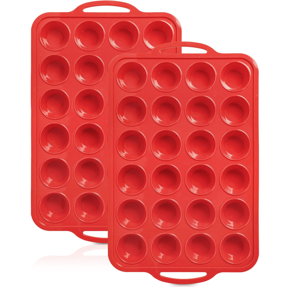 Foepoge dos-pack molde silicona con marco metálico, estable para hornear