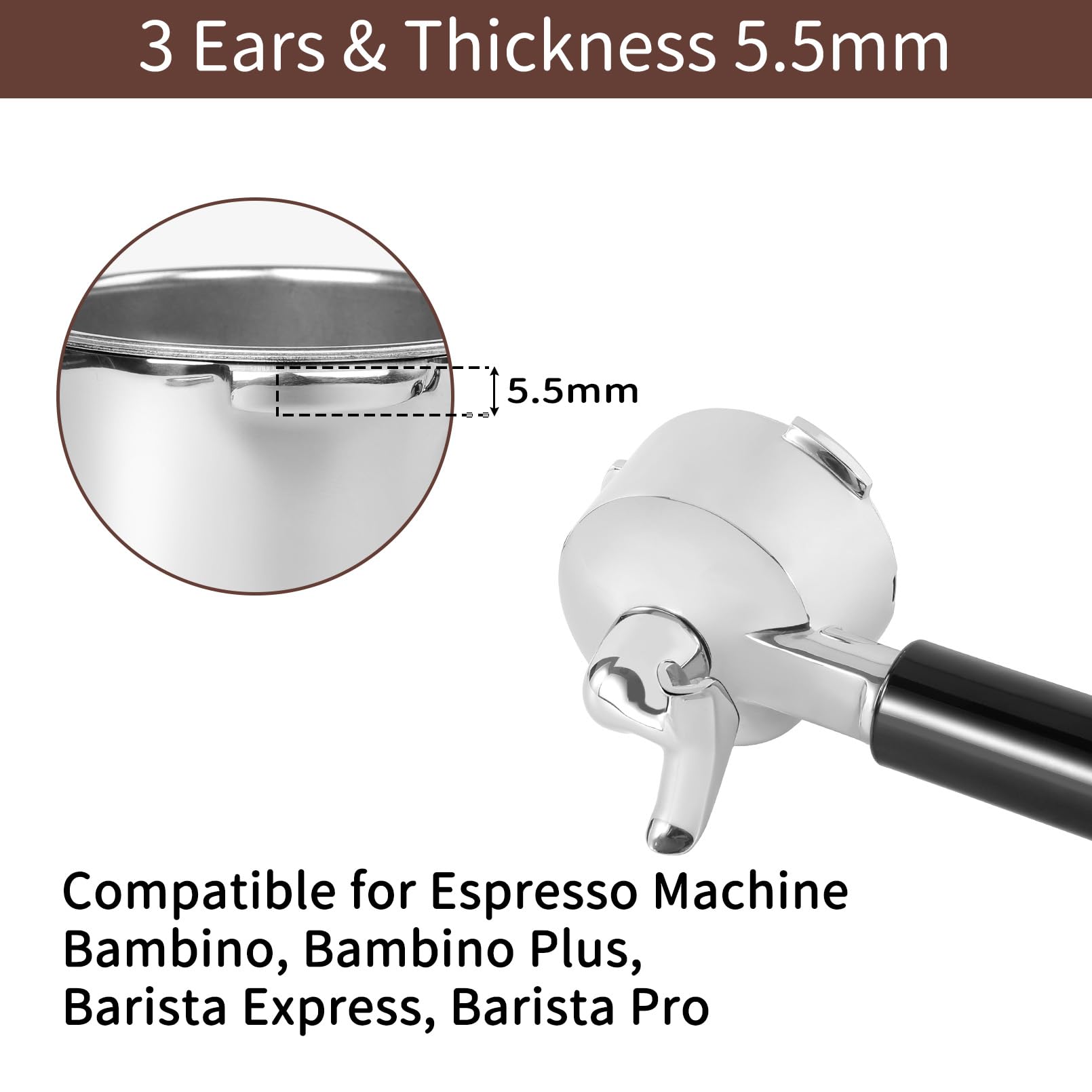 Fogkay manija ergonómica, agarre cómodo para extracción precisa.