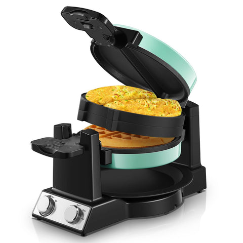 FOHERE 2-en-1 en la encimera, diseño compacto para desayunos rápidos.