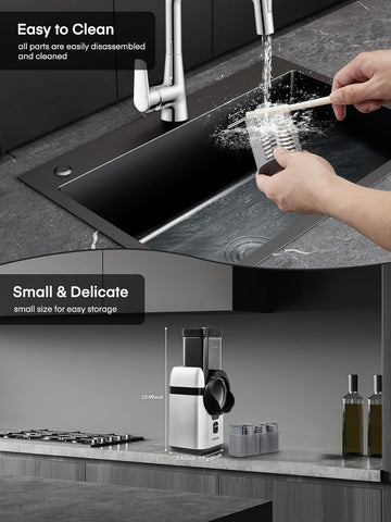 FOHERE limpieza rápida con lavado bajo agua para mantener higiene.