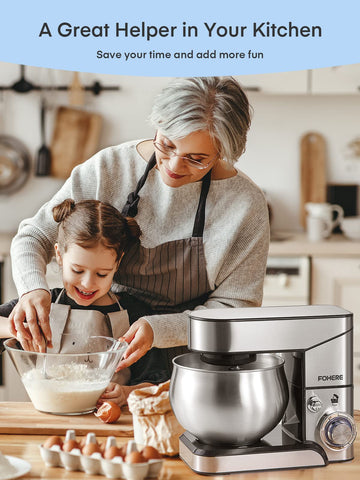 FOHERE protector de salpicaduras facilita añadir ingredientes sin desorden.