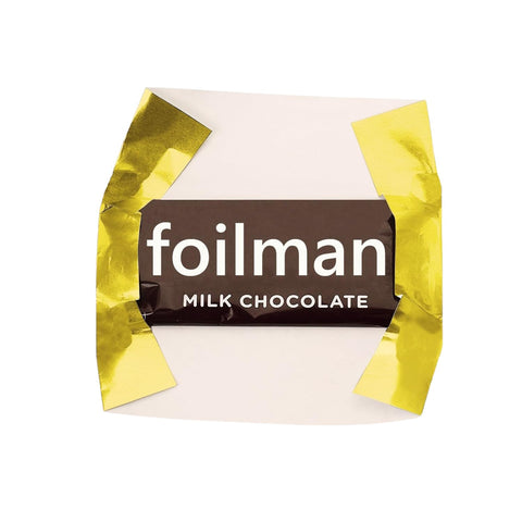 Foilman: uso doméstico para envolver caramelos dorados con estructura estable