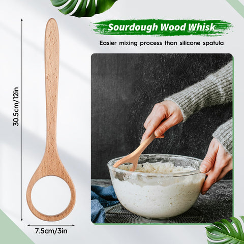 FoldTier batidora de masa para fermentacion, llega al fondo del recipiente para mezclar mejor.