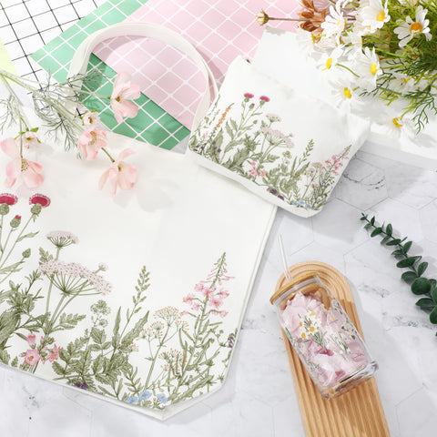 FoldTier set regalo plantas que combina taza, bolsa y neceser para amantes de las plantas.