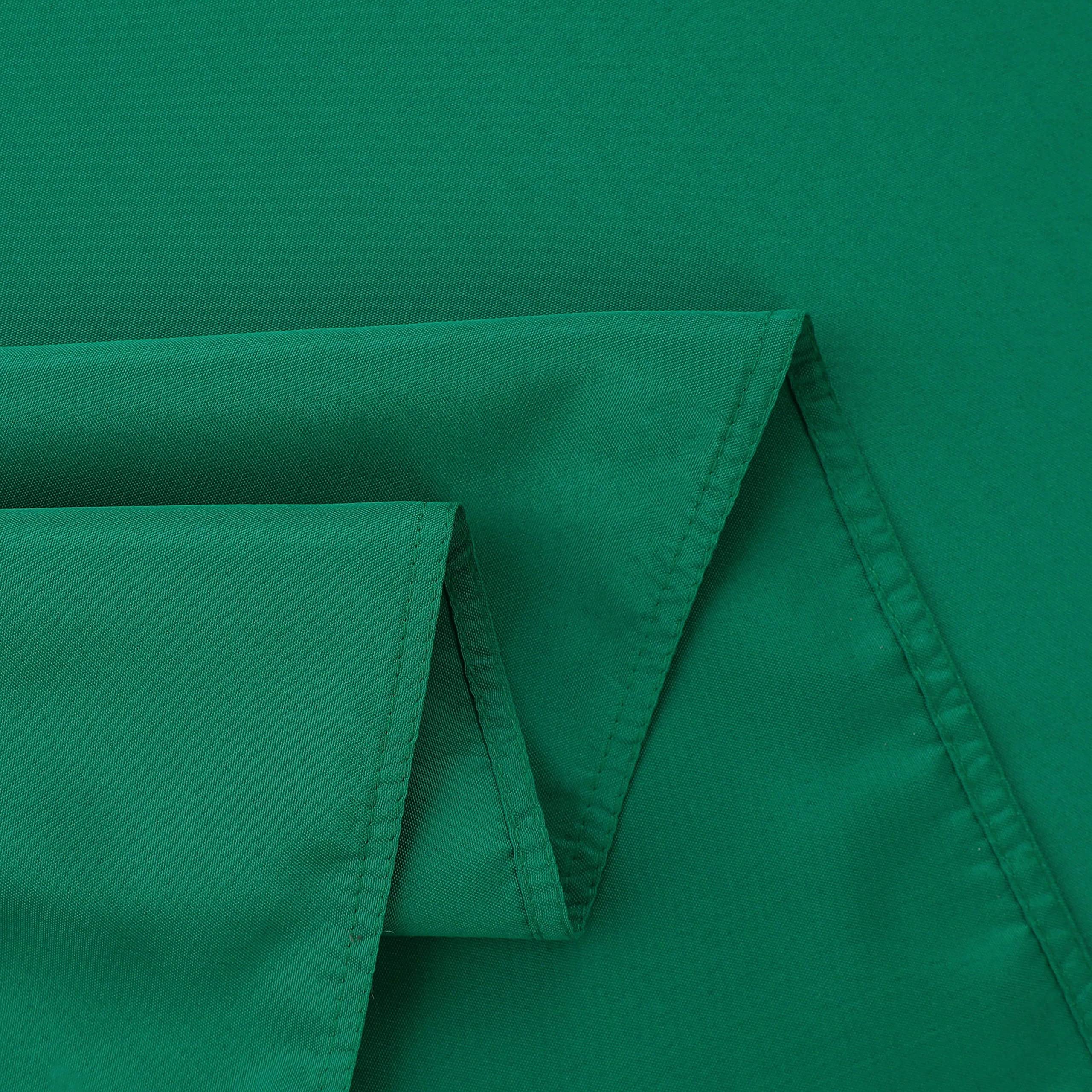 Mantel FOLINS&HOME verde, acabado resistente a manchas para cualquier ocasión.