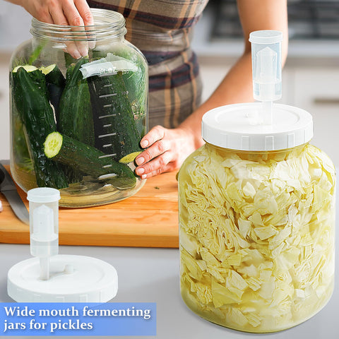 Folinstall cierres de aire, ideales para fermentaciones caseras.