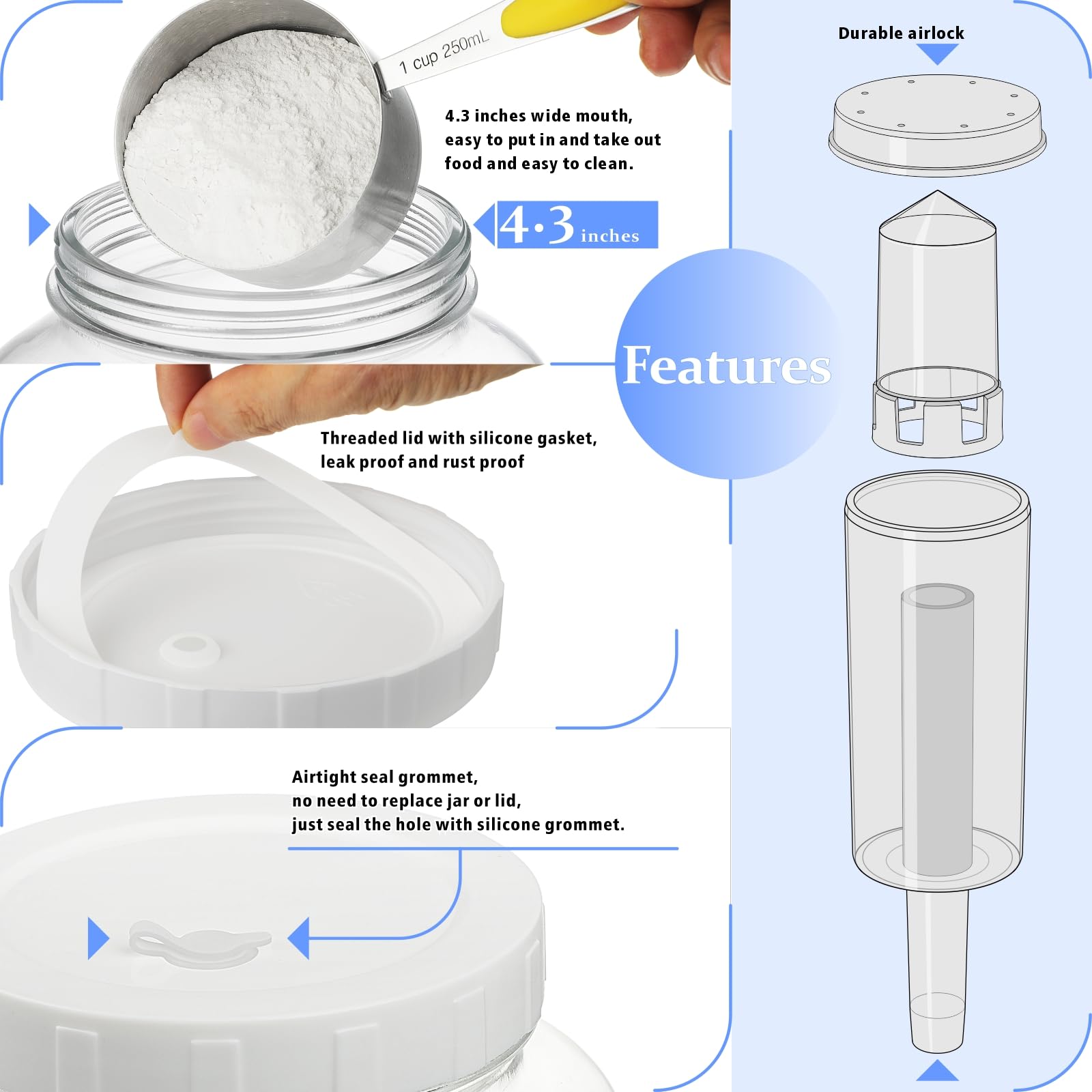 Folinstall kit fermentación completo, listo para empezar proyectos caseros.