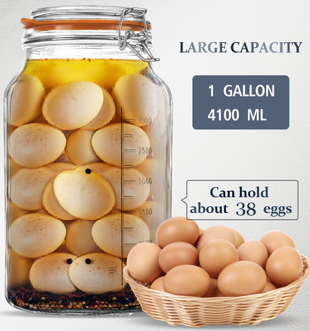 Folinstall tarro de vidrio grado alimentario sin BPA y sin plomo para uso seguro.