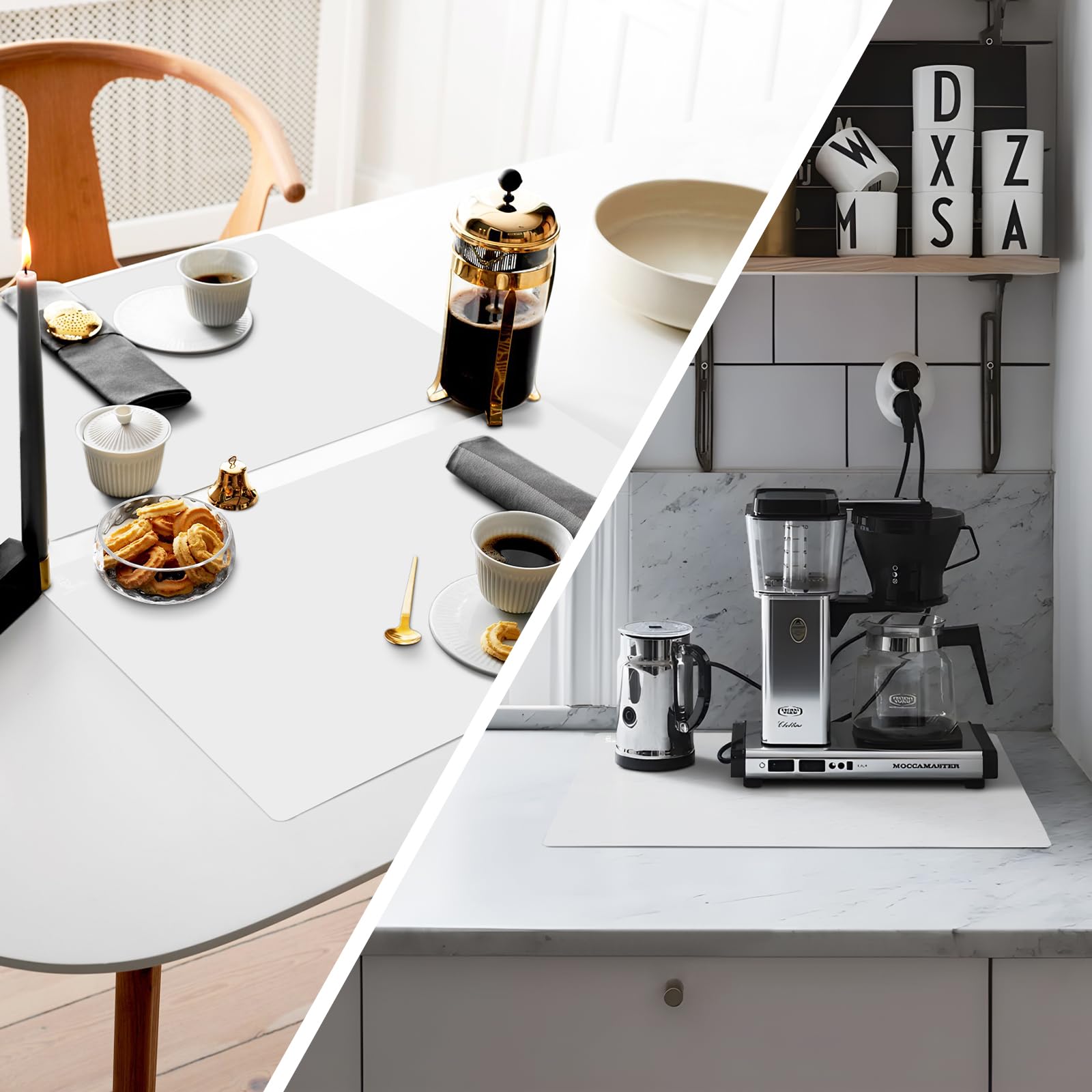 Folksy Super Kitchen: enrollable para almacenamiento y ahorro de espacio.
