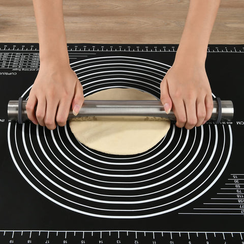 Folksy Super Kitchen estera para pasteles y pizzas 28x20, perfecta para repostería.