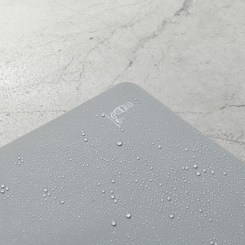 Folksy Super Kitchen juego de 2 mantas silicona 20x28 gris, perfecto para cocinar y hornear