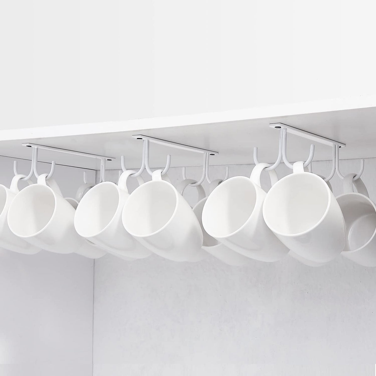 Colgador de tazas FOMANSH bajo mueble para organizar tazas de café