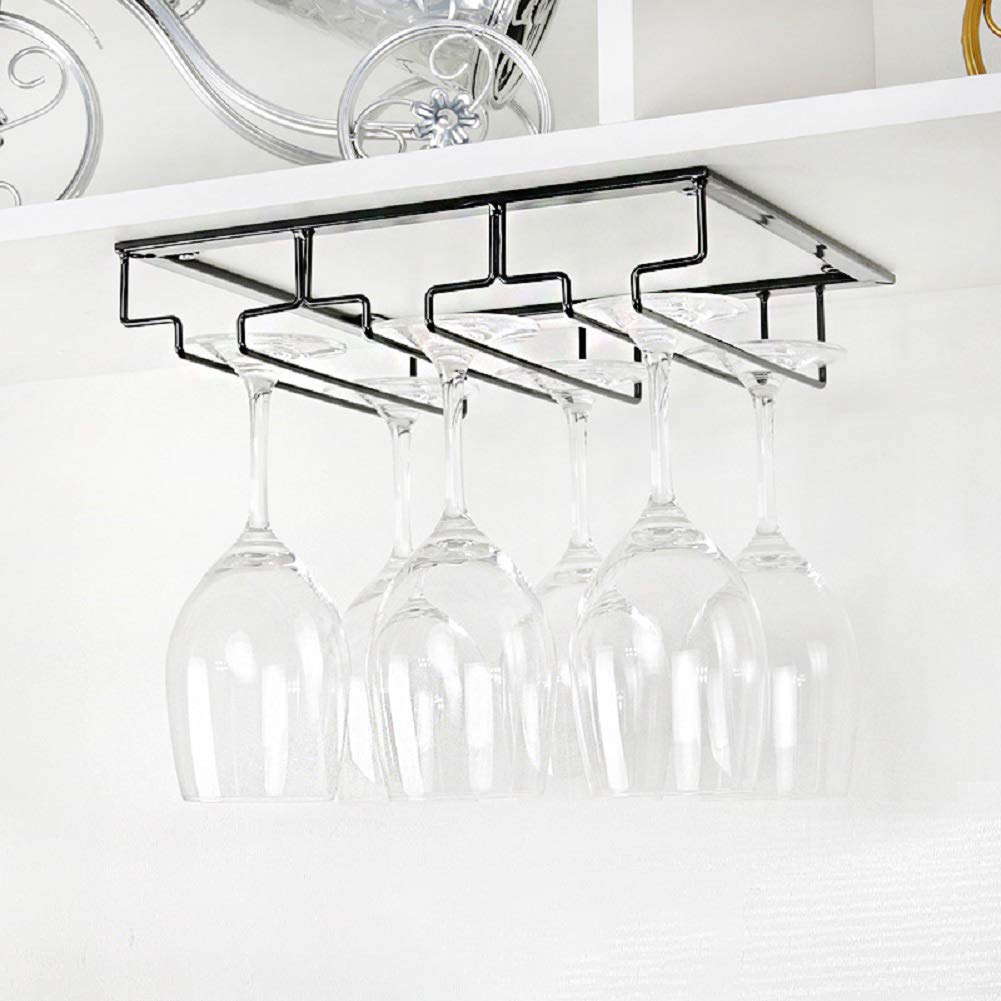Soporte en metal FOMANSH para 6-9 copas, capacidad amplia.