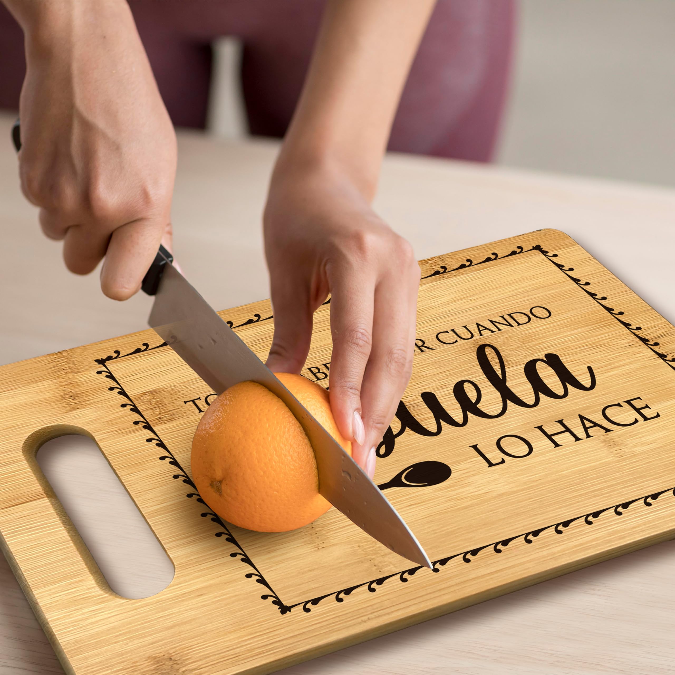 Regalo para casa nueva FONDCANYON Abuela, bandeja decorativa y práctica.