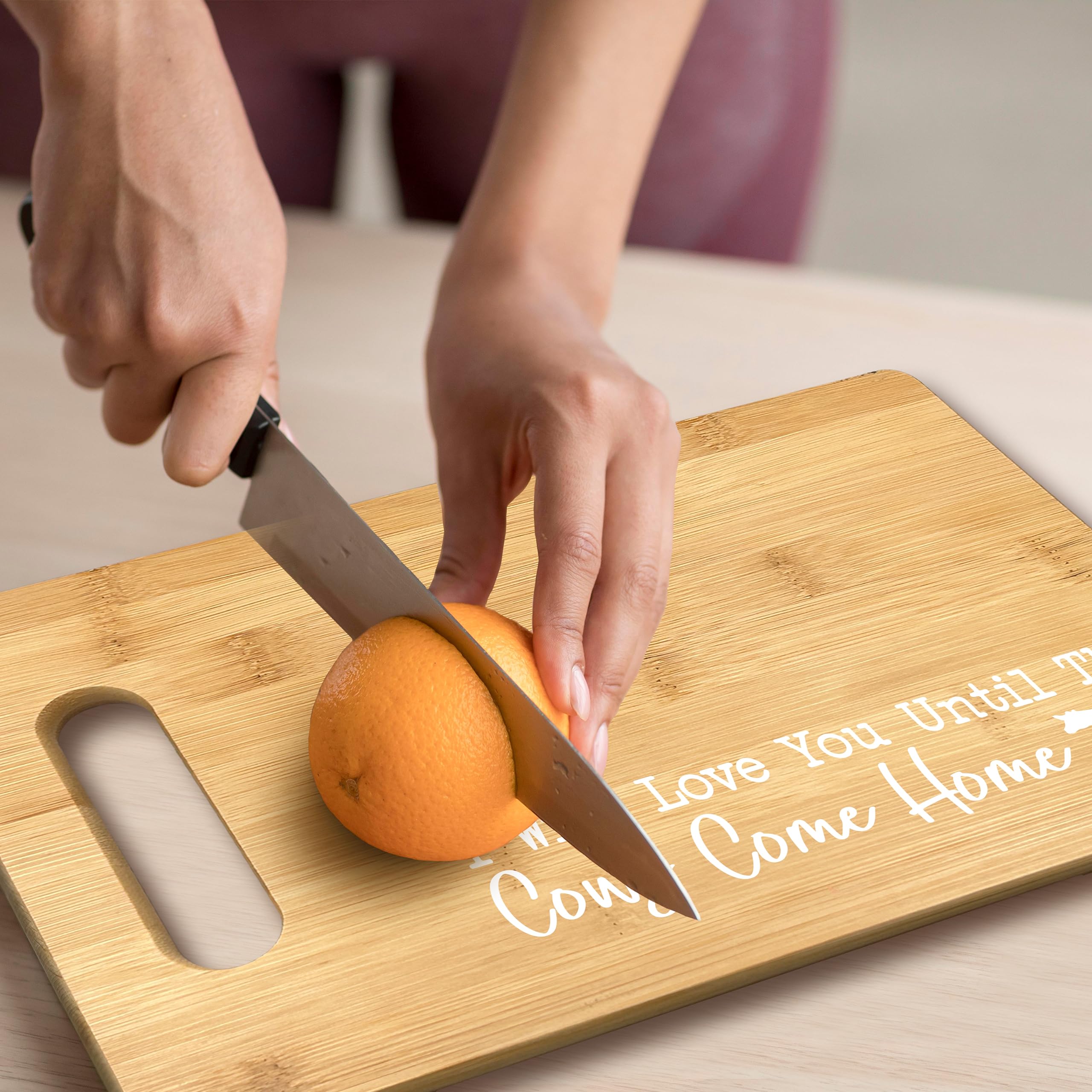 Tabla FONDCANYON con mango facilita manejo y transporte.