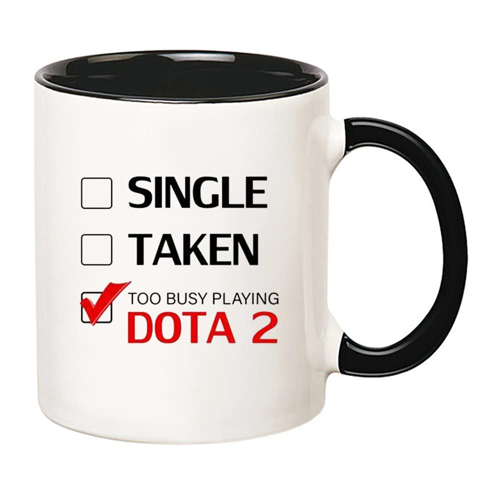 Taza Fonhark Dota 2 dorso con impresión a doble cara
