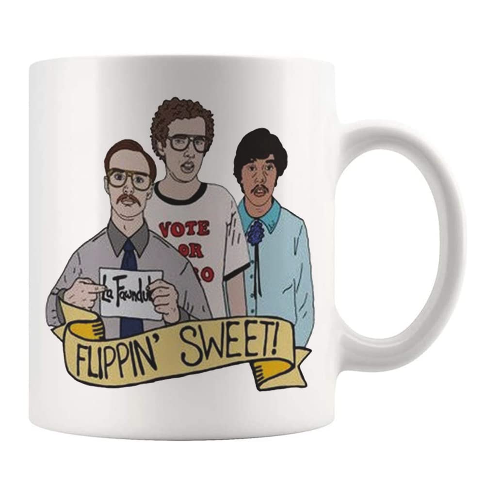 Fonhark Taza Napoleón Dinamita detalle-diseno: impresión a doble cara