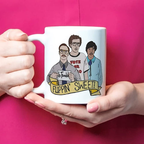 Fonhark Taza Napoleón Dinamita empaque: envoltorio garantizado para entrega segura
