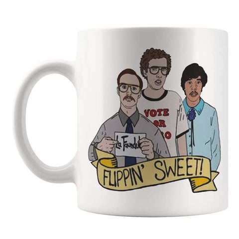 Fonhark Taza Napoleón Dinamita frente: regalo original para fanáticos del cine