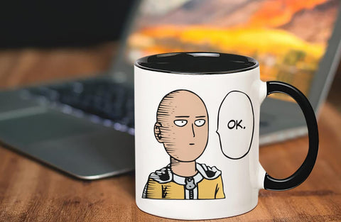 Taza Fonhark Saitama: envoltorio disponible para regalo seguro.