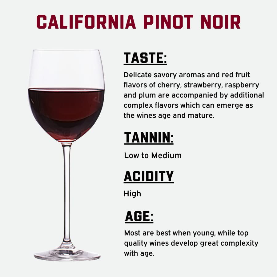 Fontana Pinot Noir: embotellado para 30 botellas de vino casero.