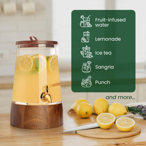 FOODLE Dispensador para sangría y ponches en fiestas