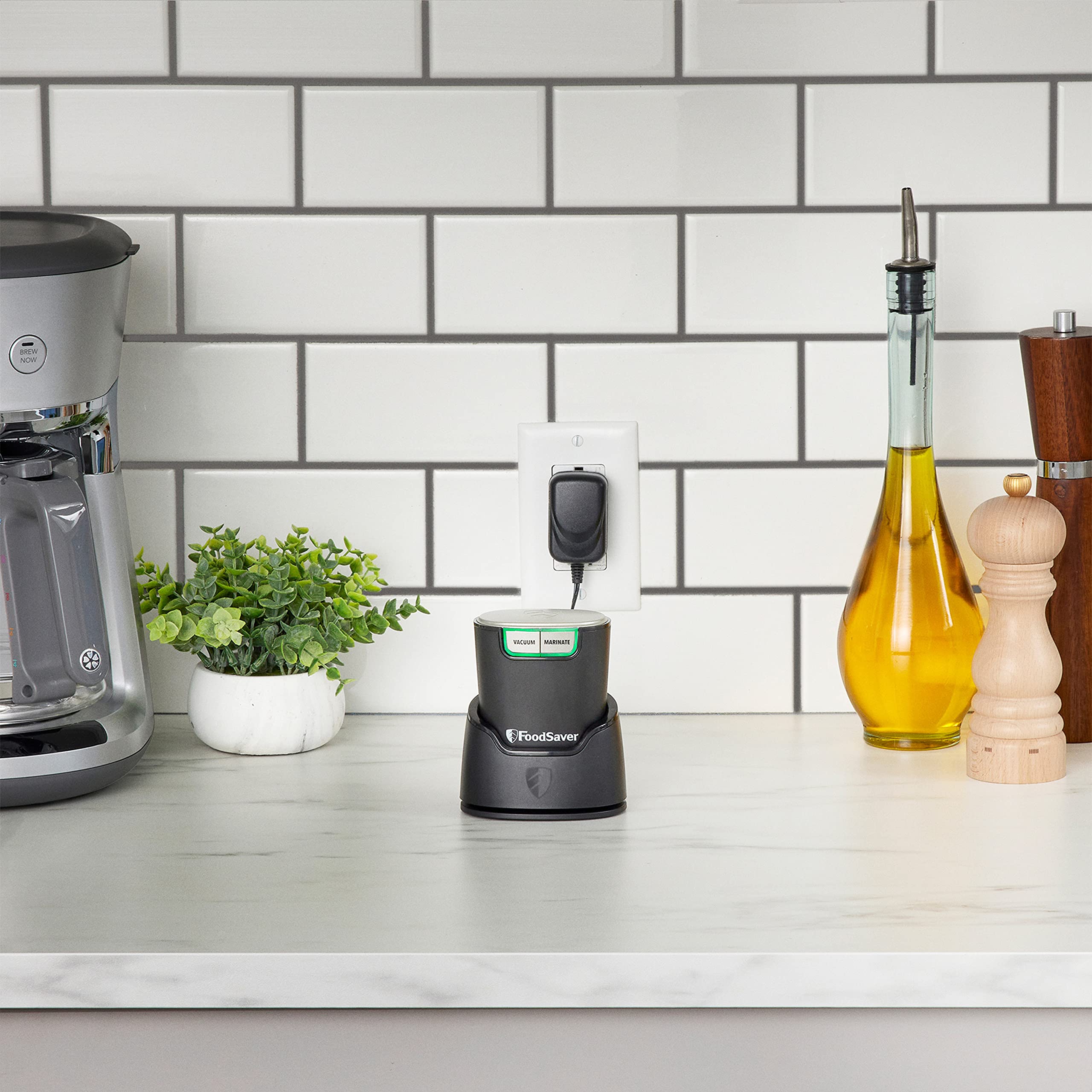 FoodSaver FS2160 depósito para líquidos facilita la limpieza