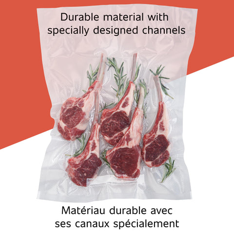 FoodSaver: aptos para refrigerador o congelador para conservación óptima.