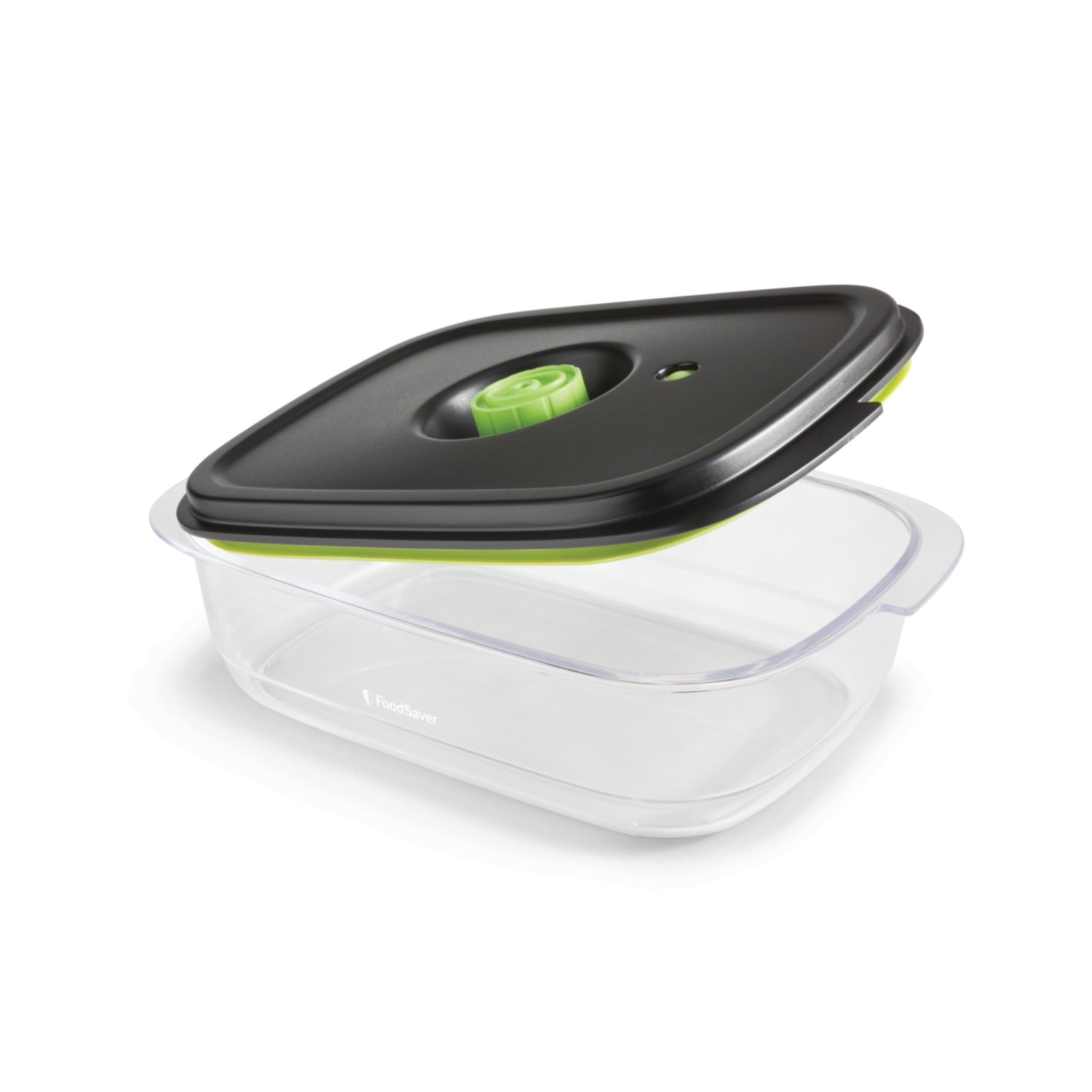 FoodSaver Tapa flexible con indicador de vacío facilita el uso y control