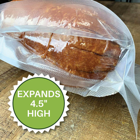 FoodVacBags bolsas con fuelle XL para cazuelas y guisos