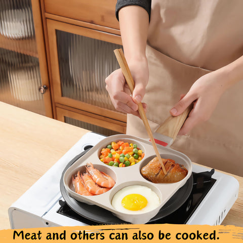 Foorey Home Egg Pan para desayunos rápidos en familia.