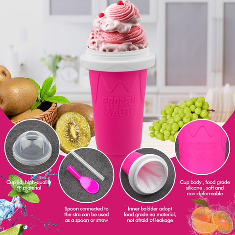 Fopudy Copas para bebidas congeladas, materiales libres de BPA.